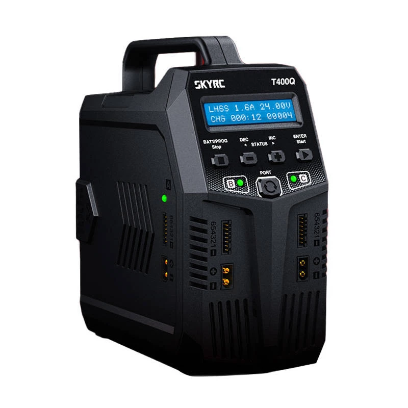 Caricabatterie portatile SKYRC T400Q, 4000mAh