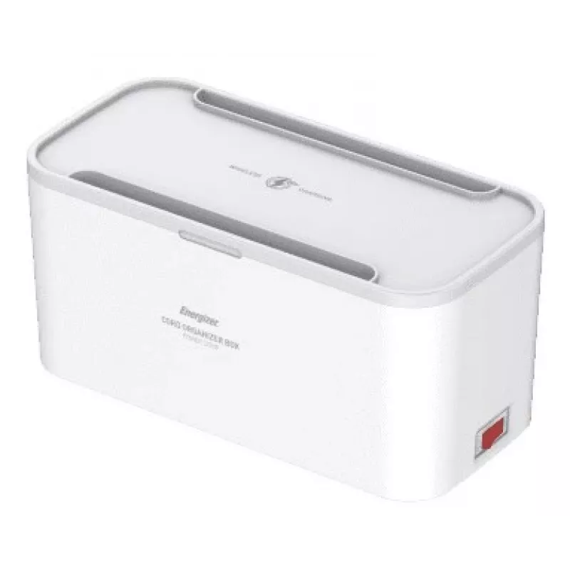 Ciabatta elettrica Energizer EPB2500W03EU — cavo 2 m, 5 prese, 2500 W, uso interno, bianco