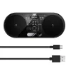 Baseus 2In1 20W Digital Led Display Headphones nero ricarica senza fili