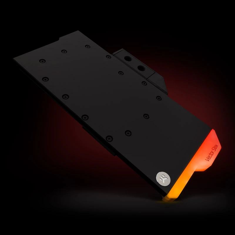 Water block EK Water Blocks acetale rame nero