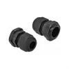 Pressacavo DeLOCK 60196 nero plastica 10 pz.