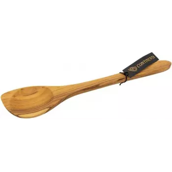 Cucchiaio da cucina Continenta 4922, legno di olivo, design angolare