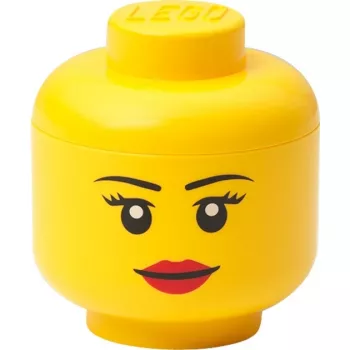 Storage-Head-Mini di Room Copenhagen – contenitore compatibile LEGO 40331725, design Copenhagen Girl