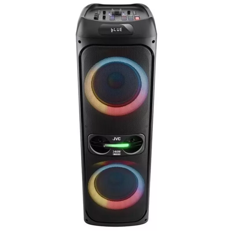 Altoparlante portatile per feste JVC XS-EP624B — nero, a batteria, Bluetooth