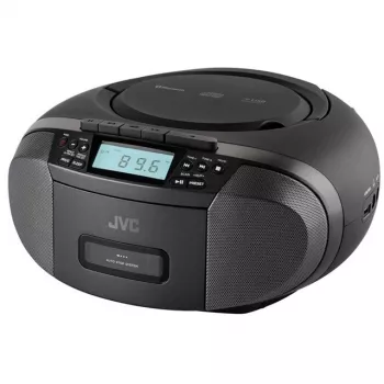 Lettore radio JVC RC-E444B nero con lettore CD e sintonizzatore FM