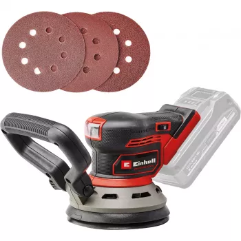 Levigatrice per pavimenti EINHELL TP‑RS 18/32 Li BL Solo — 24.000 giri/min, nero/rosso, 1,11 kg