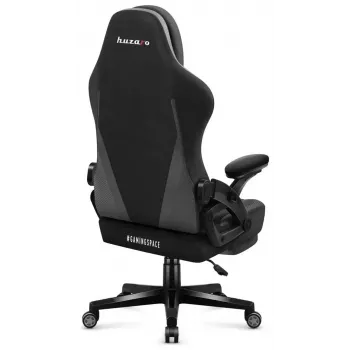 Sedia gaming huzaro Force 4.6 — seduta ergonomica in tessuto, regolabile in altezza, reclinabile, supporto lombare, 130 kg max, larghezza seduta 41 cm
