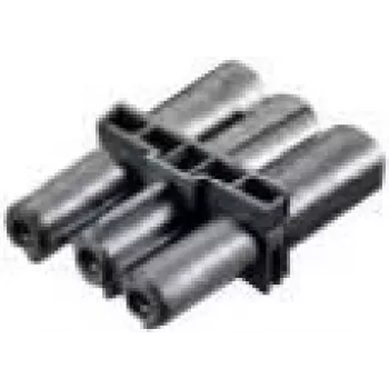 Bachmann - adattatore per allacciamento elettrico - ST18 (M) su GST18 (F) - nero (375.515)