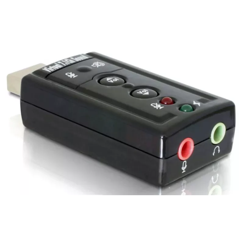 DeLOCK Adattatore audio USB 7.1 - Scheda audio - Stereo - USB (61645)