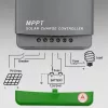 Qoltec, Regolatore di carica solare MPPT con sensore di temperatura 20A 12V/24V display LCD 2 X USB