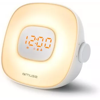 Radio personale Muse ML-198 CR sintonizzatore FM auto-scan display LED