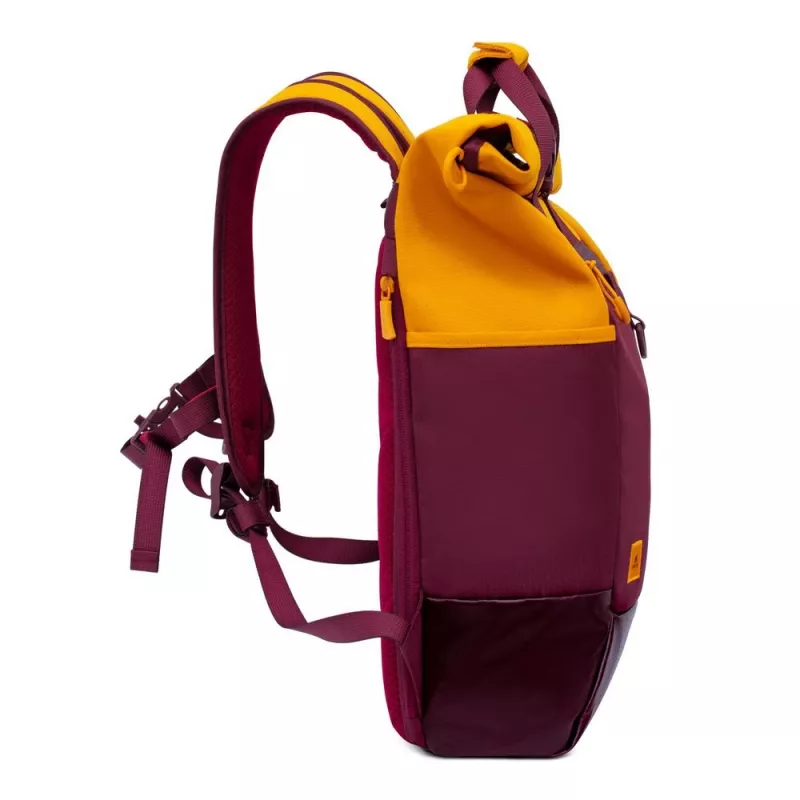 Rivacase Dijon 39,6 cm (15.6) zaino arancione, rosso