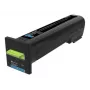 Cartuccia toner Lexmark PB toner ciano 8K CS820 CX82x 72K20C0