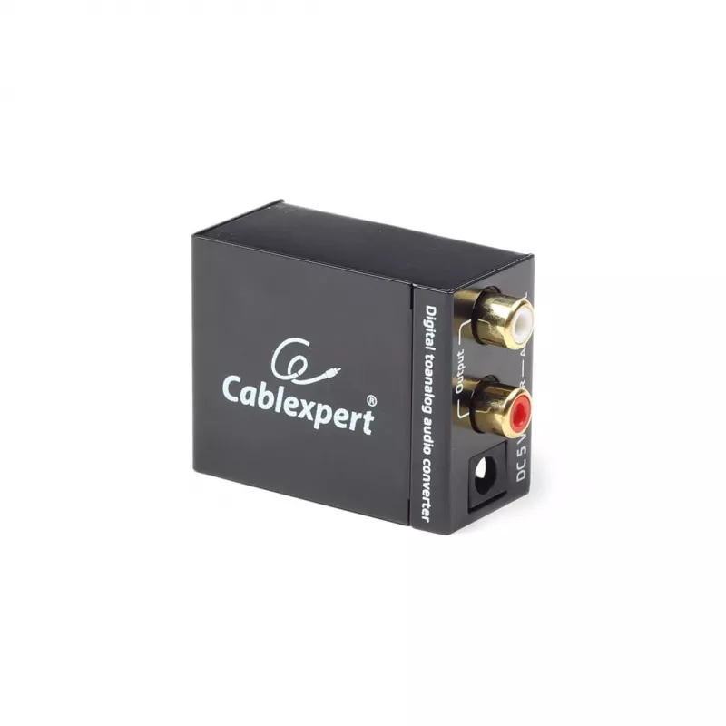 Gembird DSC-OPT-RCA-001 Convertitore audio nero