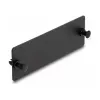Copertura cieca in fibra ottica DeLOCK nero 109 mm metallo