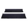 Triton RAX-MS-X15-X1 pannello a spazzola per ingresso cavi, 370 x 90 mm, nero