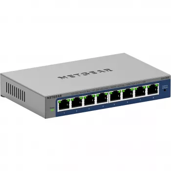 NETGEAR GS108Ev4 unmanaged L2/L3 Gigabit Ethernet (10/100/1000) grigio