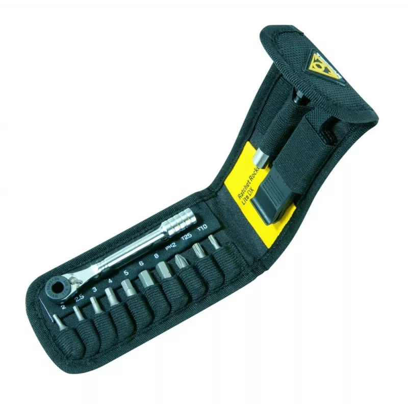 TOPEAK Ratchet Rocket Lite DX set chiavi, multitool a cricchetto compatto (T-TT2524)