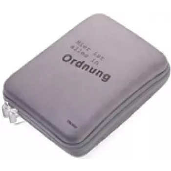 Astuccio organizer TROIKA CBO10/GB design compatto materiale durevole