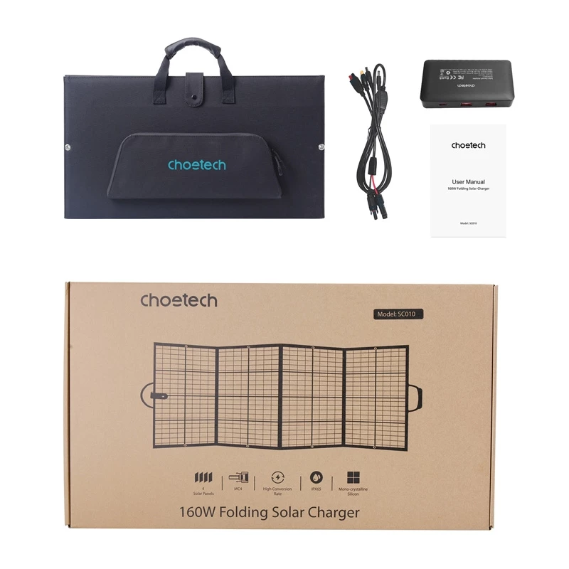 Choetech SC010 Caricatore solare pieghevole 160W