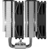 Dissipatore ad aria per CPU Silentware Titan Performance Dual-Tower, 265W TDP, 2 ventole PWM da 120 mm, compatibile con AM5/LGA1700