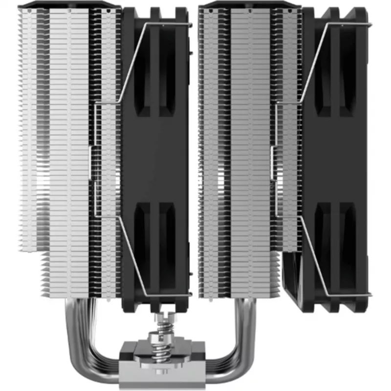Dissipatore ad aria per CPU Silentware Titan Performance Dual-Tower, 265W TDP, 2 ventole PWM da 120 mm, compatibile con AM5/LGA1700
