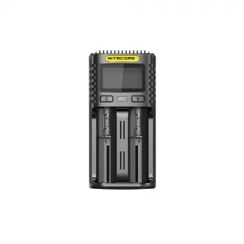 Nitecore UMS2 caricabatterie per batterie ricaricabili batterie domestiche DC litio ioni nichel cadmio