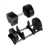 Manubrio in ghisa regolabile Rebel Active 36 kg, incrementi automatici da 2 kg