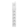 Protezione da sovratensione LESTAR ZX 510 G-A K.:SZ 1.5M bianco 5 prese AC