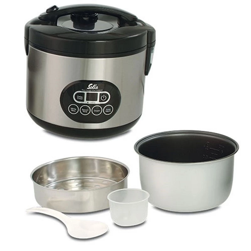 Cuociriso Solis 979.30 1,2 L 500 W acciaio inox