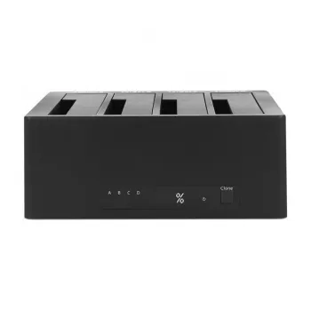 Docking station Delock USB 3.0 per 4 x SATA HDD / SSD con funzione di clonazione (64063)