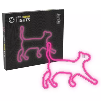 Lampada decorativa neon LED MANTA SNL70PK Style Neon Lights CAT 2 rosa (modello SNL70PK)