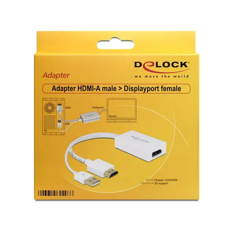Adattatore per cavo video DeLOCK 62496