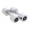 HMS Fitness CHD08 manubrio a peso fisso 8 kg 2 pezzi