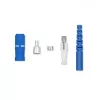 Connettore in fibra ottica SC/PC Qoltec 54430 monomodale blu argento bianco