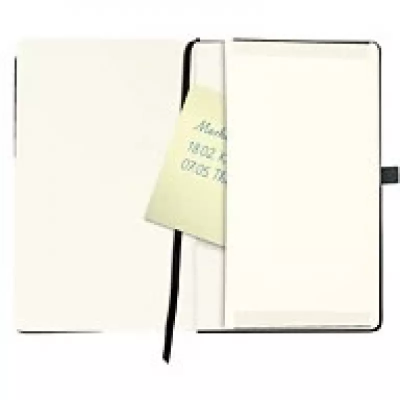Blocco per appunti Herlitz 11369790 A5 96 fogli nero