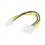 Cavo di alimentazione interno per PC Wentronic Goobay, 0,16 m - connettore 5,25 > connettore P4 (51362)
