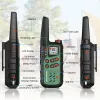 Ricetrasmettitore portatile Baofeng BF-T25E — 16 canali, 2×1400 mAh Li‑Ion, VOX, LCD, verde, set da 2
