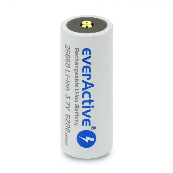 Batteria ricaricabile everActive EV26650-52M 3,7V 5200mAh con funzione di ricarica micro-USB
