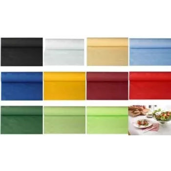 PAPSTAR tovaglia 100x1,2 m bianco (18548)