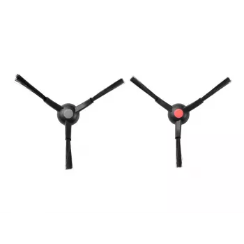 Spazzola laterale per aspirapolvere a bastone Eufy T29B8011 – spazzola di ricambio compatibile, nero/grigio/rosso, 1 pz.