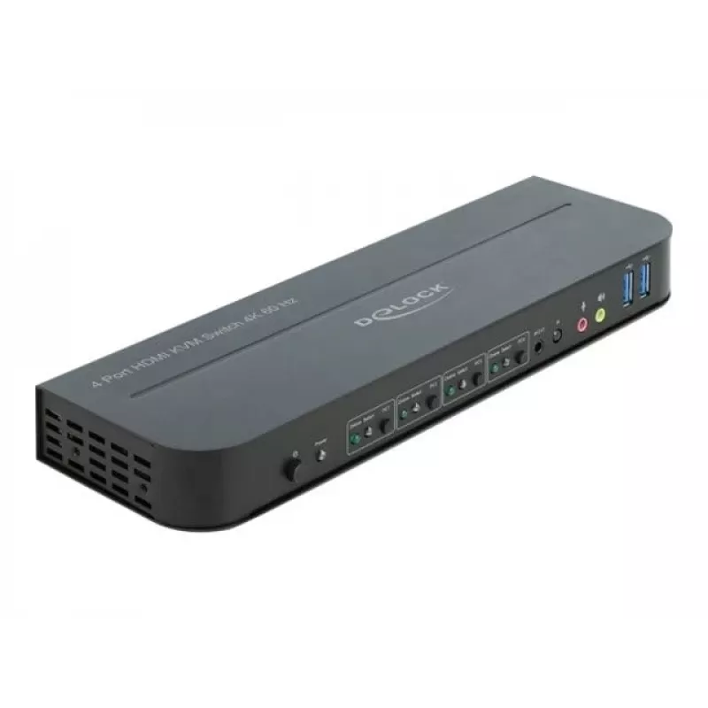 KVM-Switch DeLOCK 11483 nero