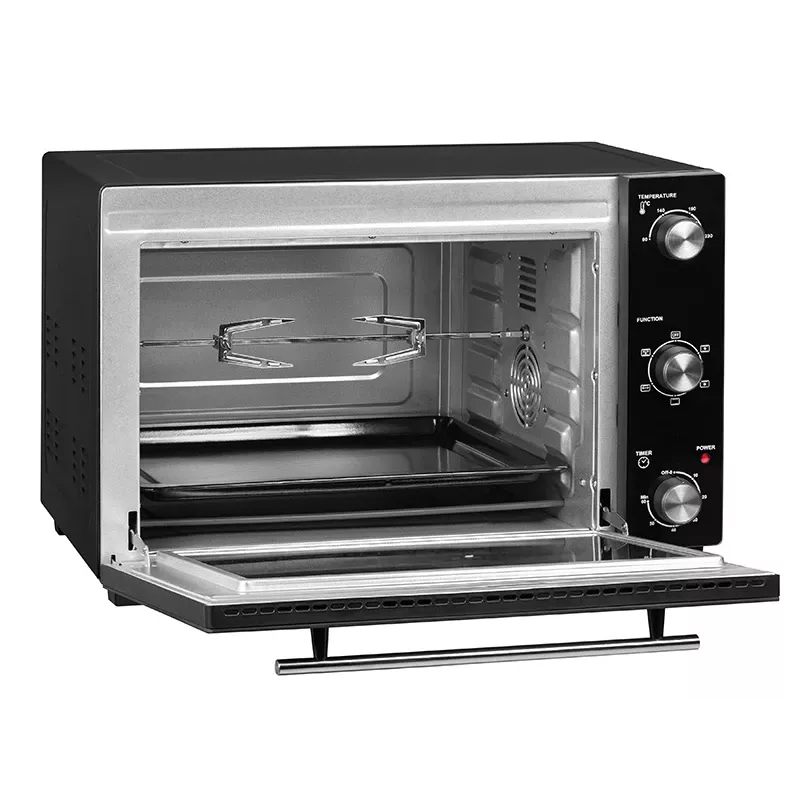 LAFE HeatMaster PIW-005 Forno elettrico, 48 L, 1800 W, ventilato, girarrosto