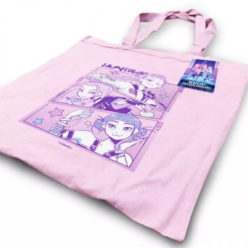 Borsa tote rosa K-POP Demon Hunters