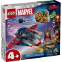 Set da costruzione LEGO Marvel Super Heroes Captain America Thanos 76319 — 107 pezzi, 2 minifigure, età 4+