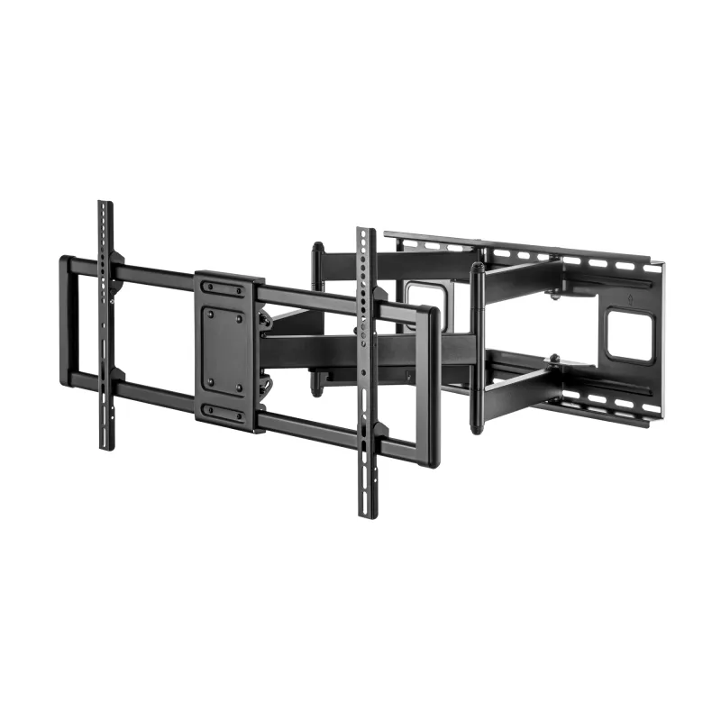 Sbox PLB-7486 supporto TV da parete inclinabile e orientabile, 43-100 pollici, fino a 120 kg, VESA 800x400