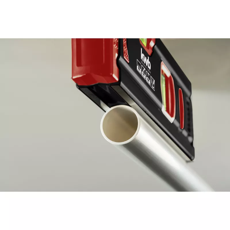 Livella mini in alluminio KWB 20 cm (grigio scuro/rosso)