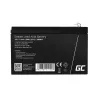 Batteria per UPS Green Cell AGM04 12V 7Ah al piombo-acido sigillata (VRLA), nera, 1 pz