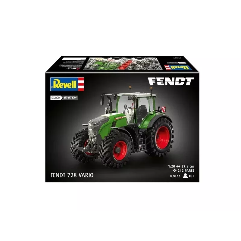 Modellino in plastica trattore Fendt 728 Vario