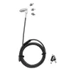 Lucchetto a cavo DICOTA D31699 nero 2 m